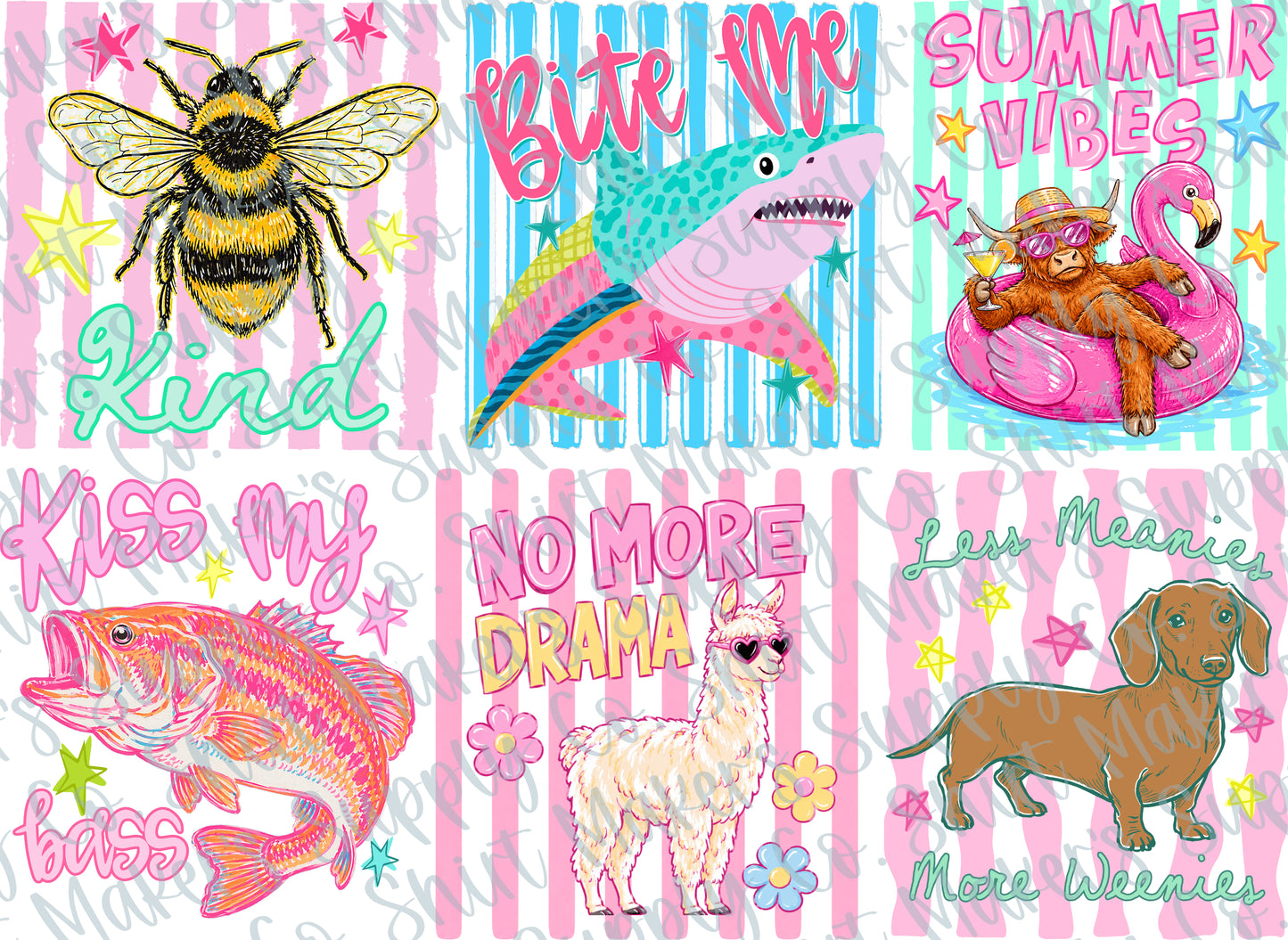 Summer 2026 #1 DTF Gang Sheet
