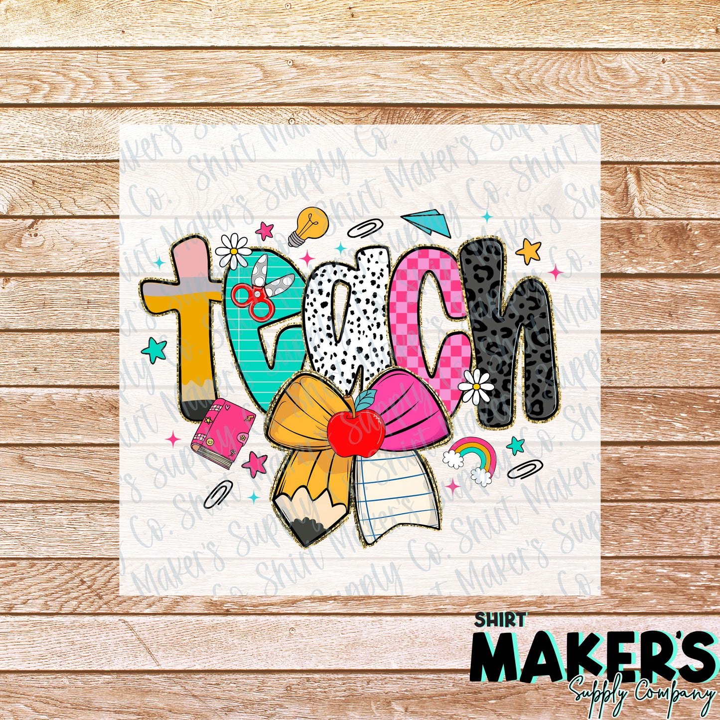 Teach DTF or Sublimation Transfer