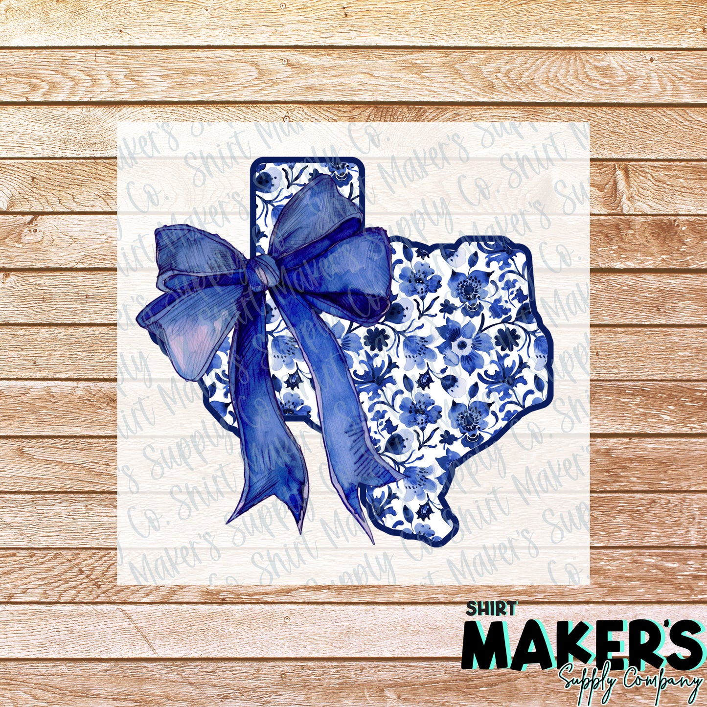 Texas Bow DTF or Sublimation Transfer