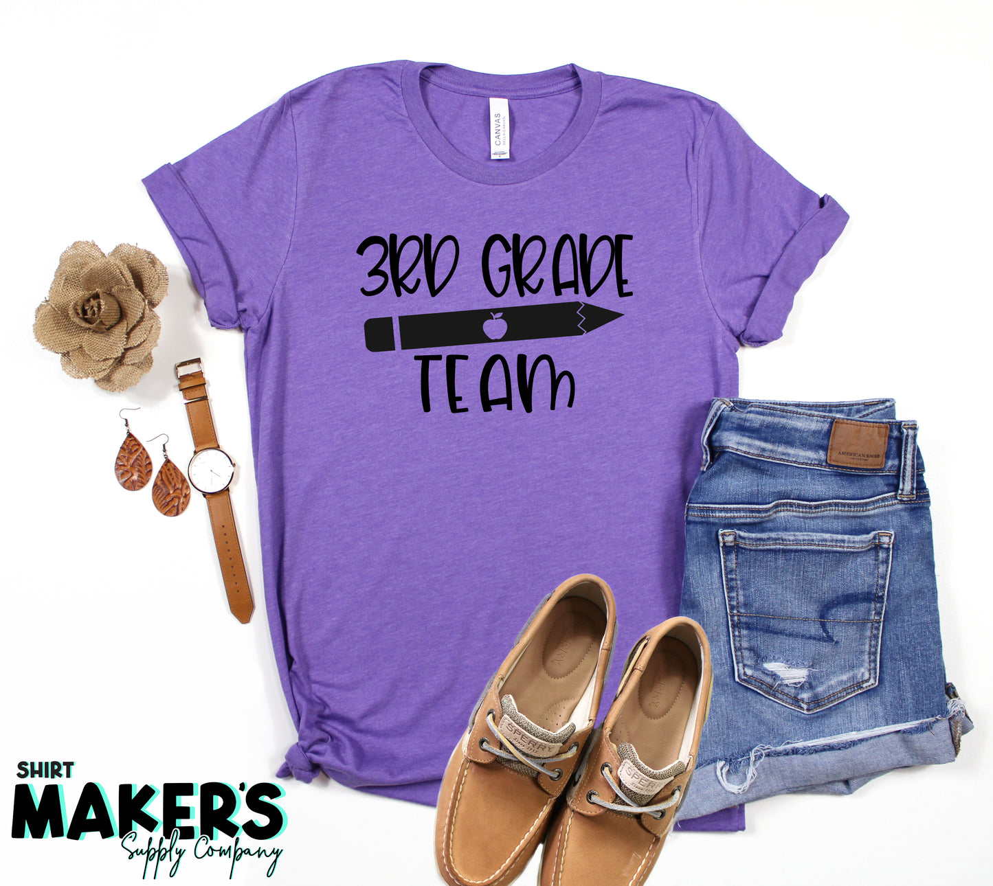 Third Grade Team Screen Print Transfer