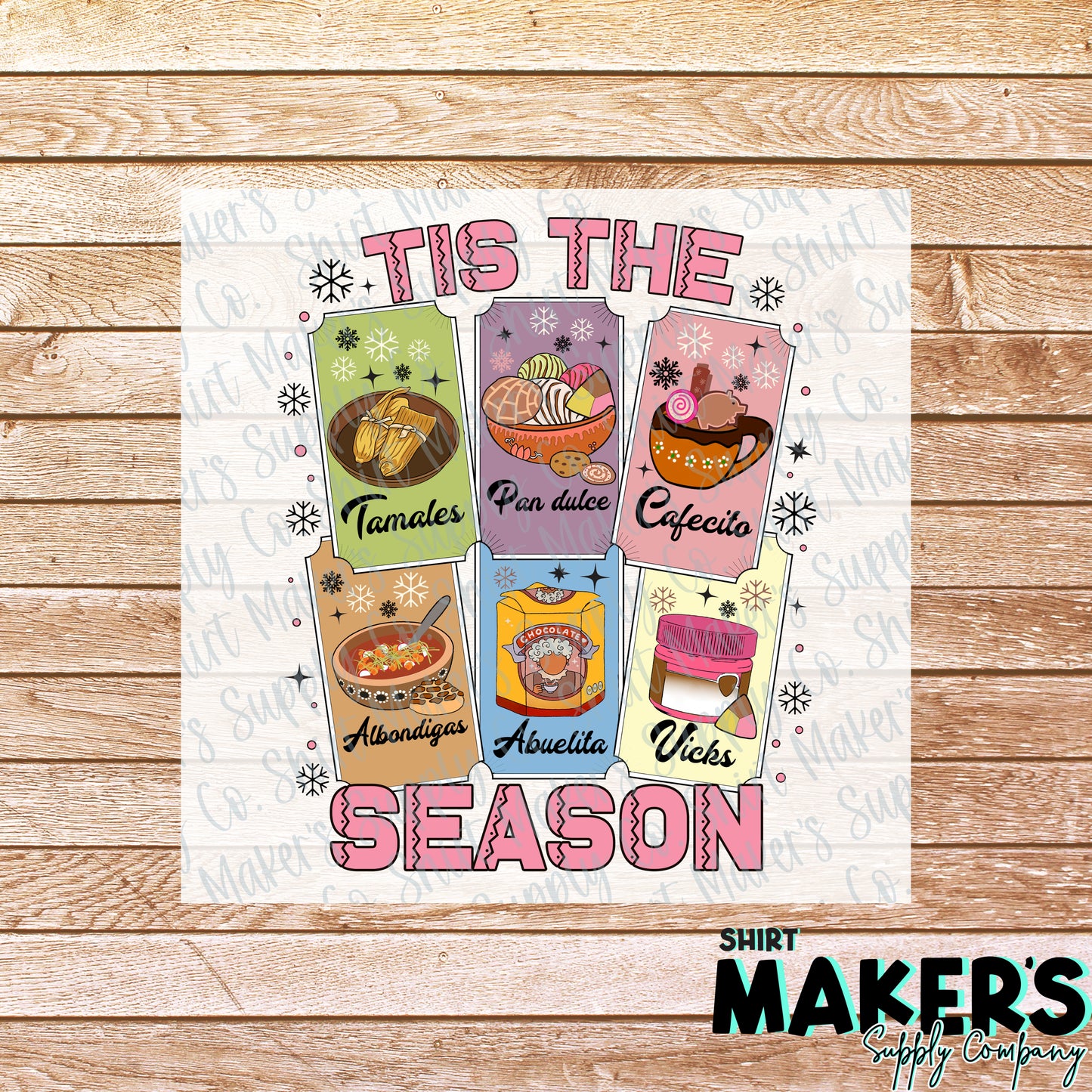 Tis the Season DTF or Sublimation Transfer