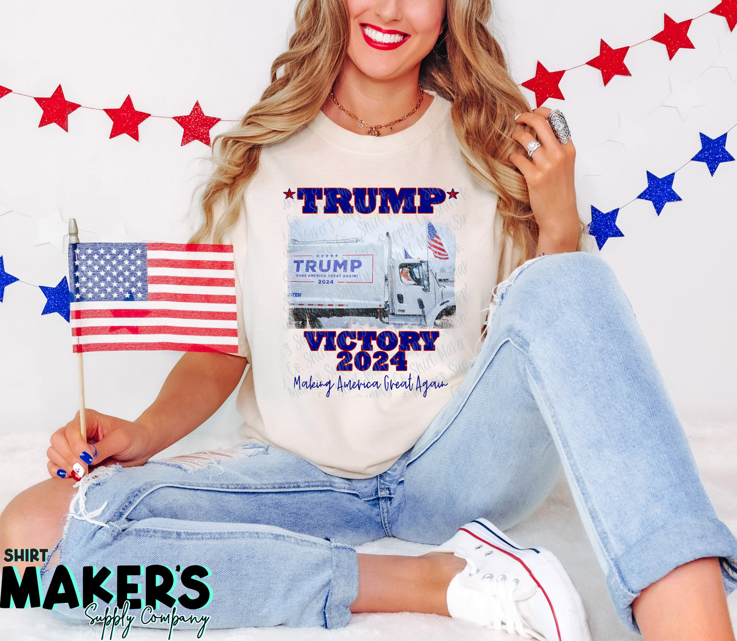 Trump Victory DTF or Sublimation Transfer