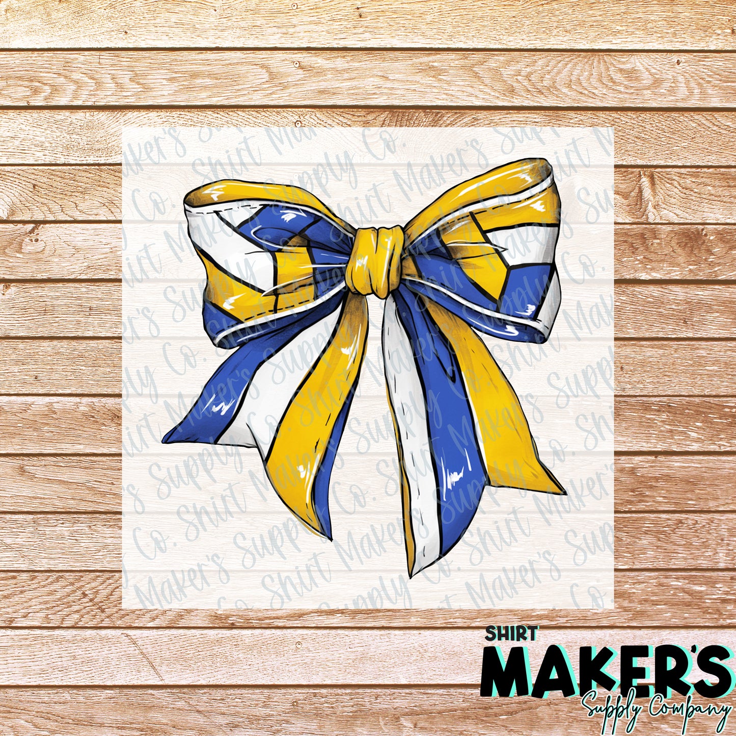 Volleyball Bow DTF or Sublimation Transfer