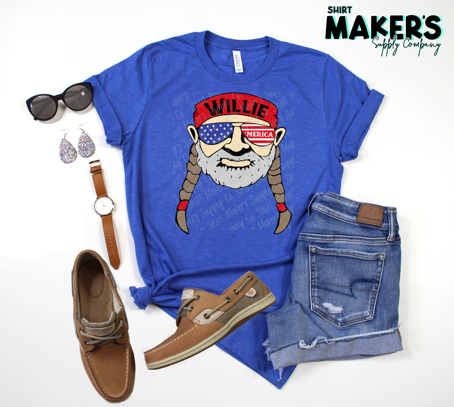 Willie Merica Braids DTF or Sublimation Transfer