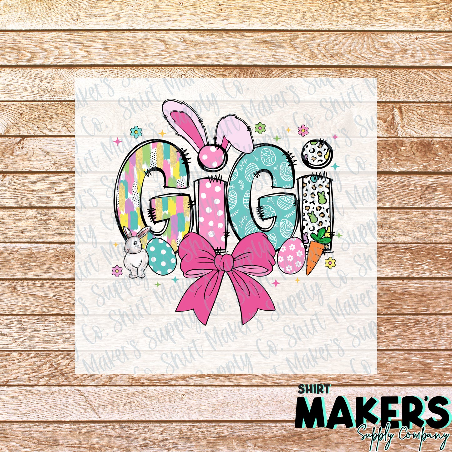 Easter GiGi DTF or Sublimation Transfer