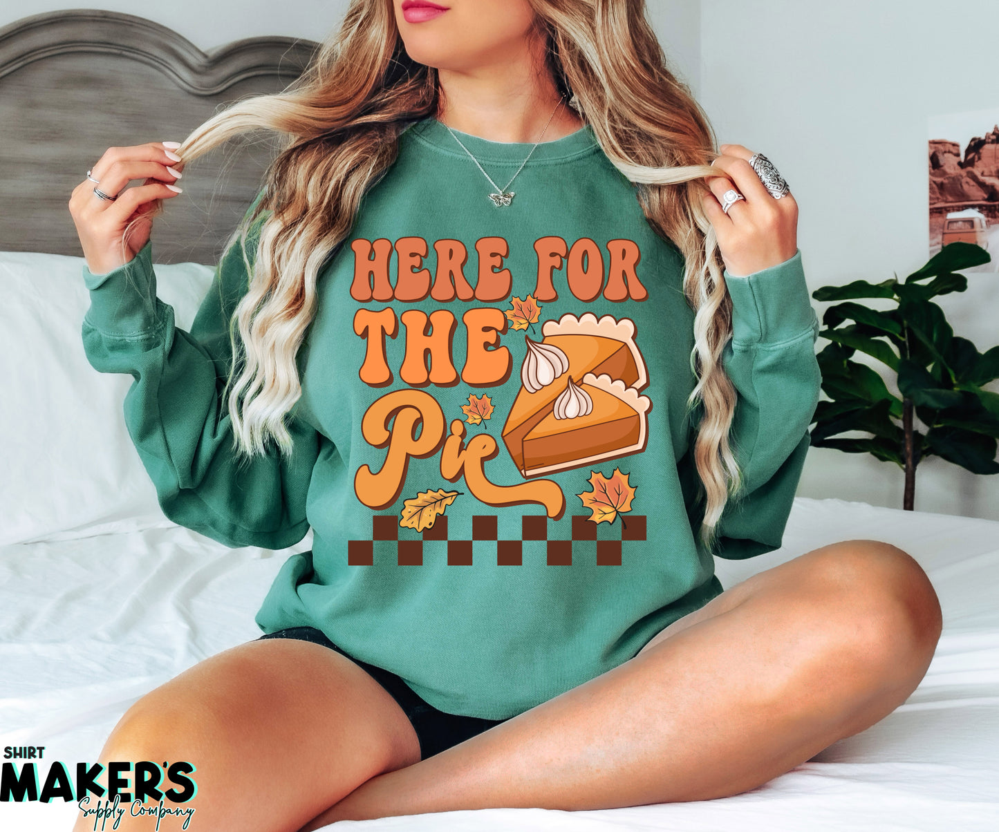 Here for the Pie Thanksgiving DTF or Sublimation Transfer
