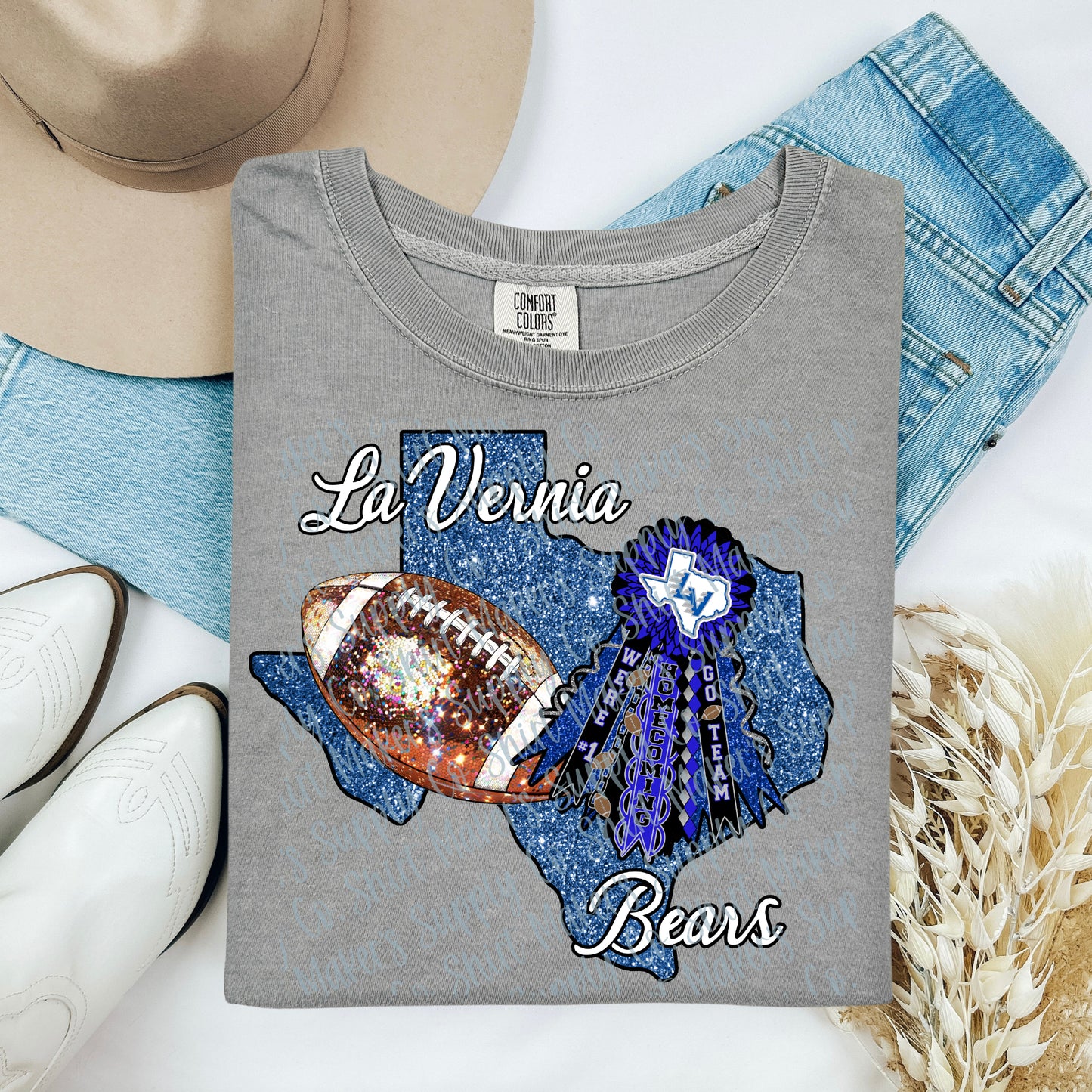 LaVernia Bears Homecoming DTF or Sublimation Transfer