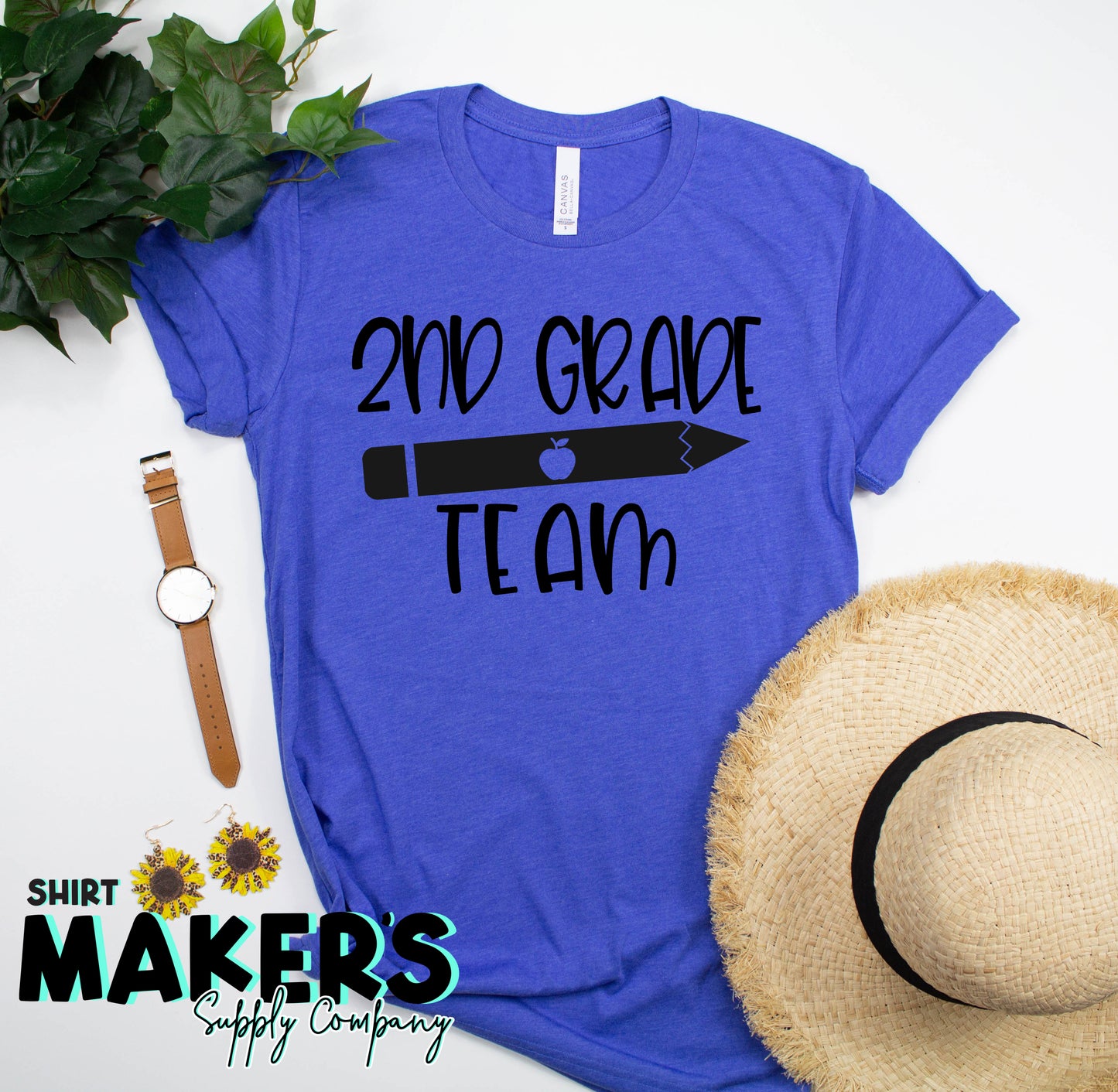 Second Grade Team Screen Print Transfer