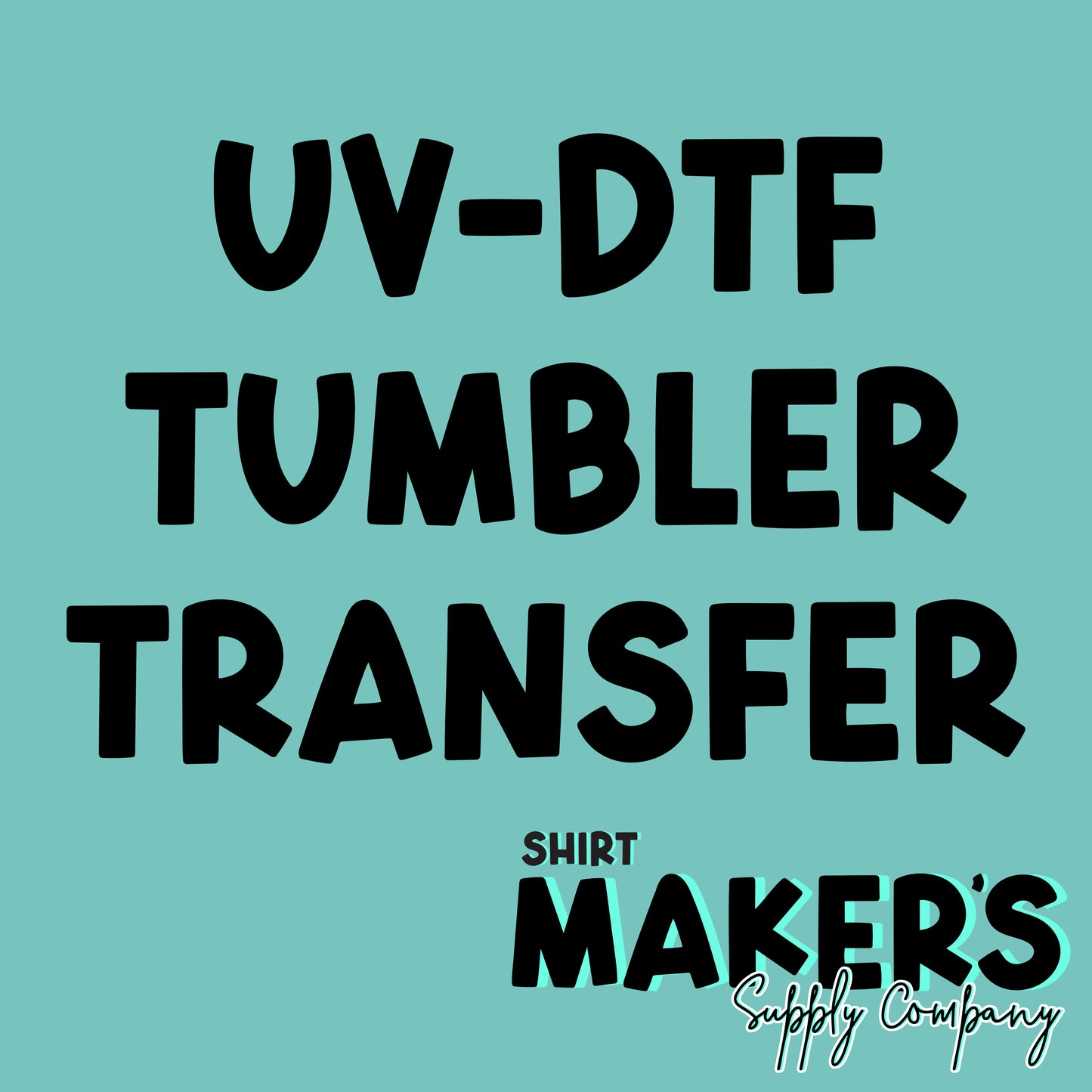 UV-DTF Tumbler Transfer