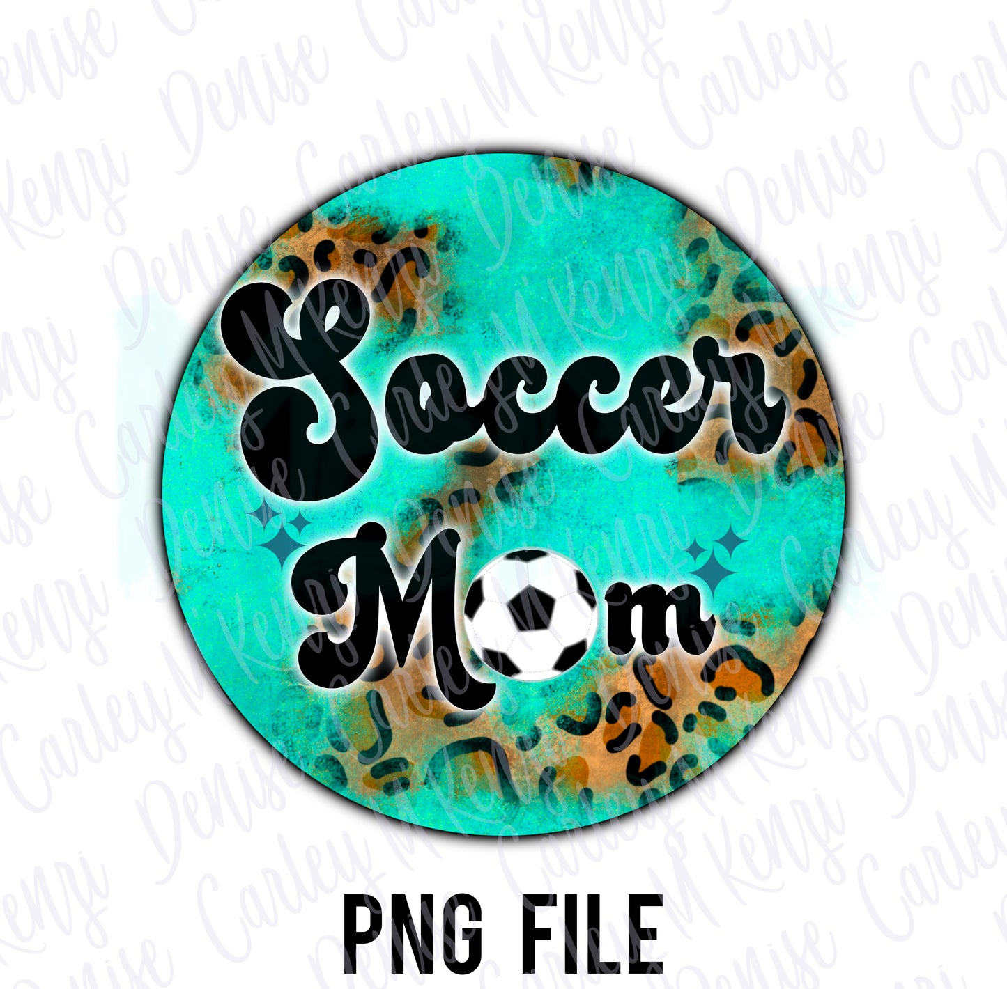 Soccer Mom Cheetah PNG