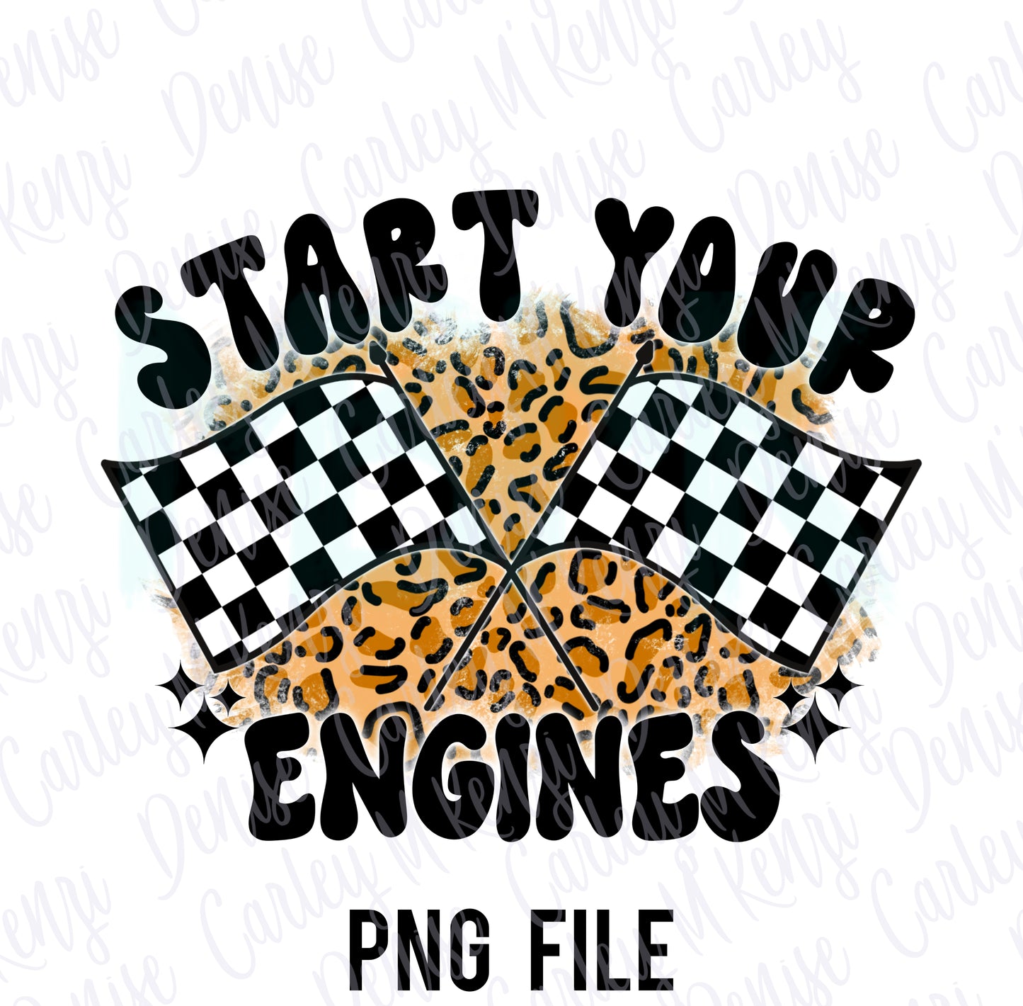 Start Your Engines PNG