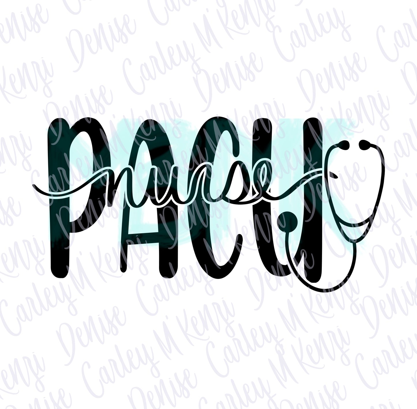 PACU Nurse PNG + SVG Download