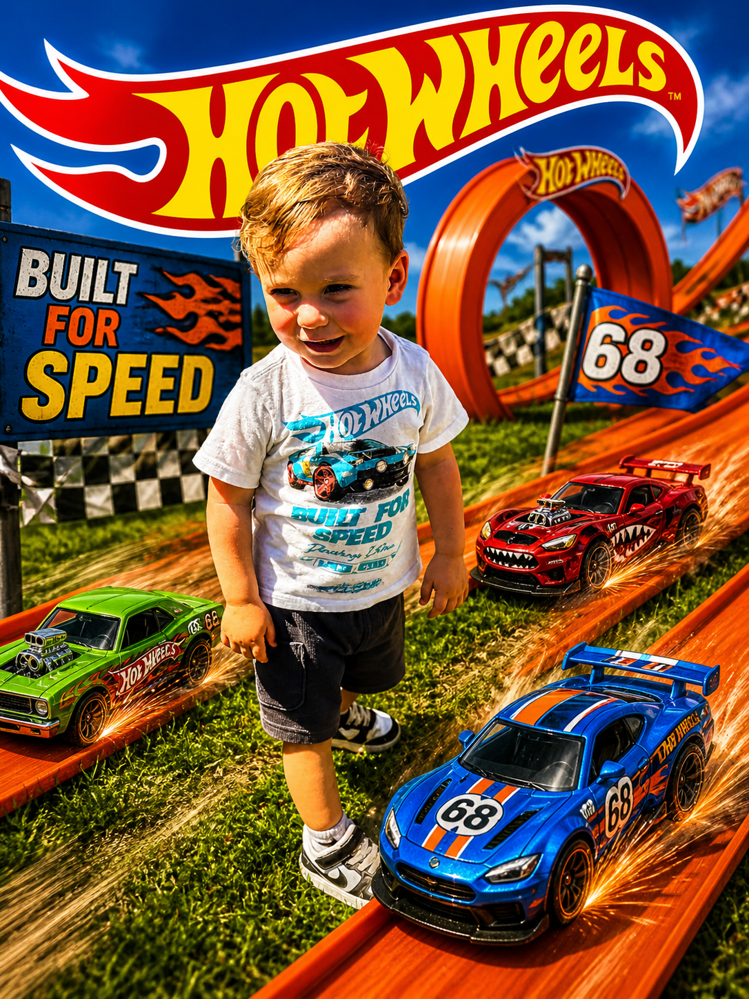 Custom Hot Wheels Card Backs