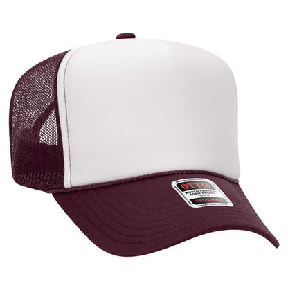 OTTO Trucker Hat 5 Panel High Crown