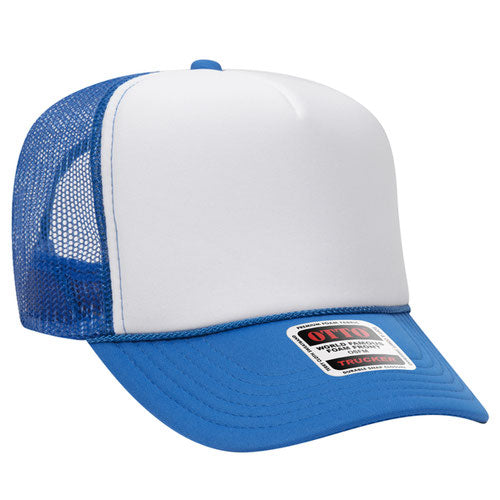 OTTO Trucker Hat 5 Panel High Crown
