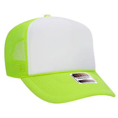 OTTO Trucker Hat 5 Panel High Crown