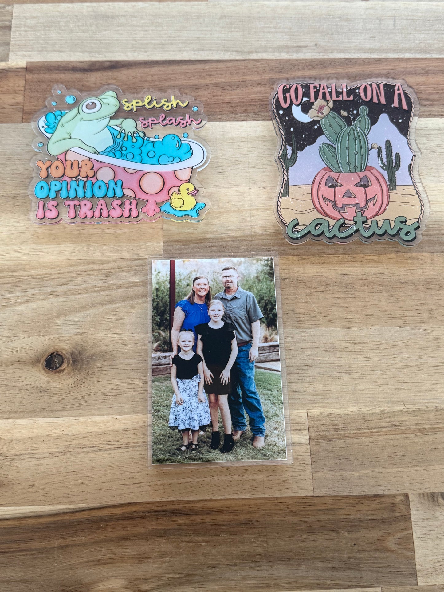 4" Custom Acrylic Magnets