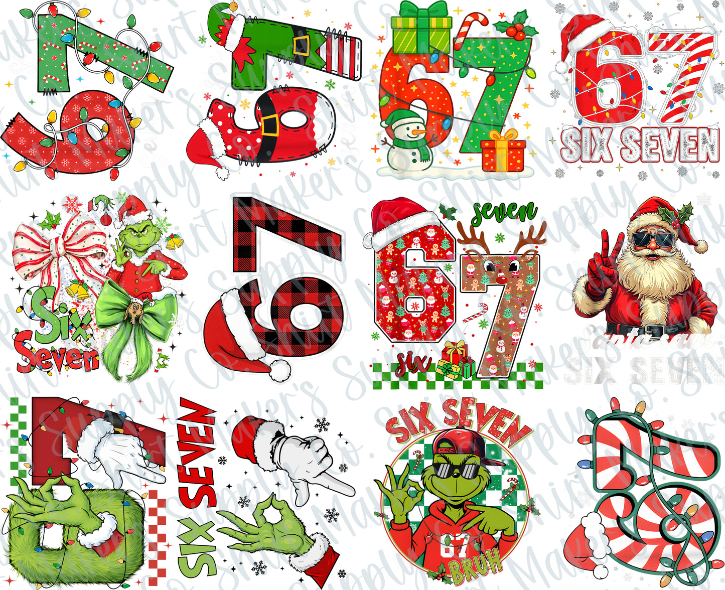 Kids 67 DTF Gang Sheet