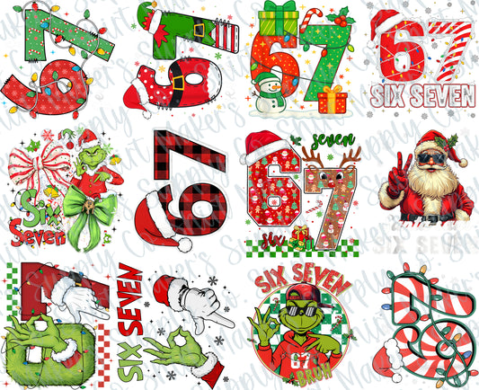 Kids 67 DTF Gang Sheet