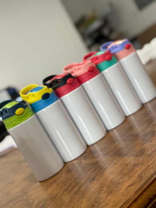 12 oz. Kids Flip Top Bottle Sublimation