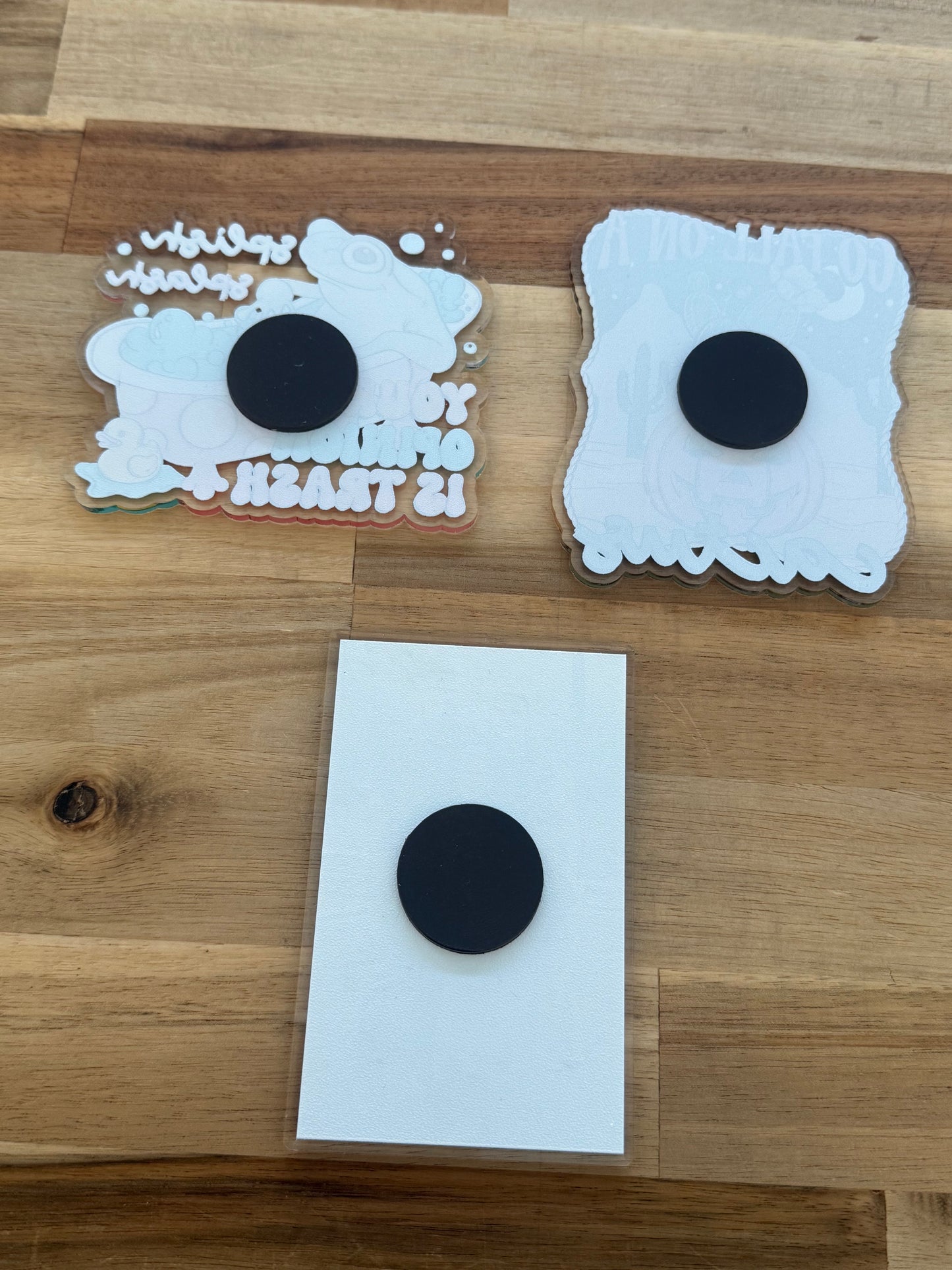 4" Custom Acrylic Magnets