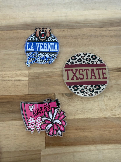 2" Custom Acrylic Magnets