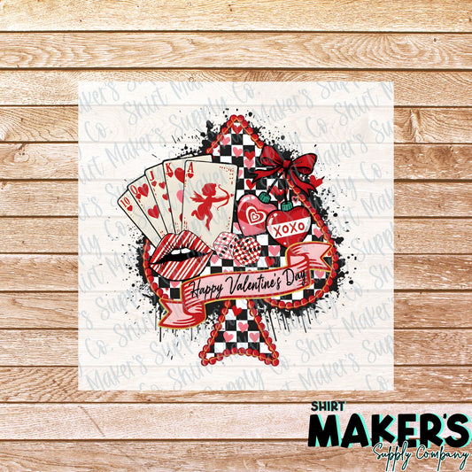 Ace Happy Valentine's Day DTF or Sublimation Transfer