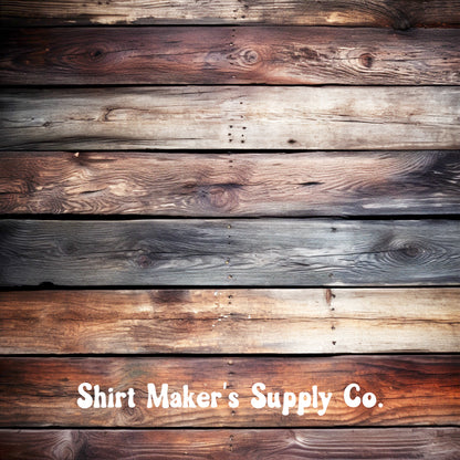 Wooden #1 Backdrop Banner - Add your logo!