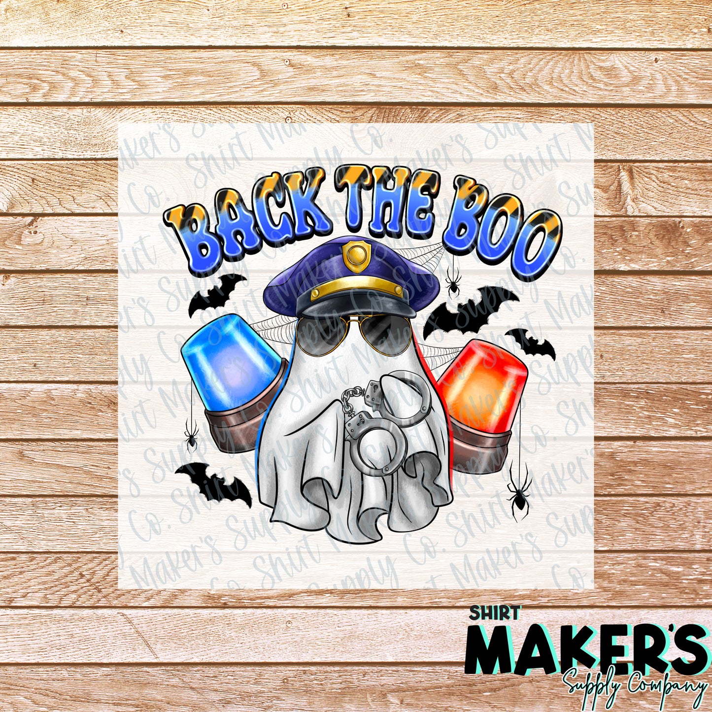 Back the Boo DTF or Sublimation Transfer