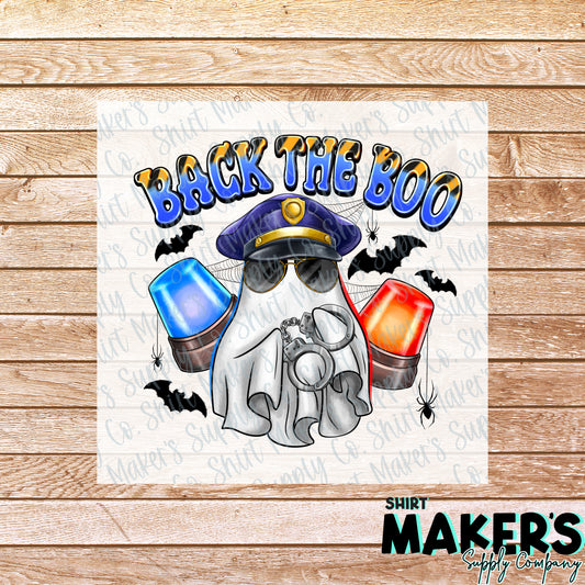 Back the Boo DTF or Sublimation Transfer