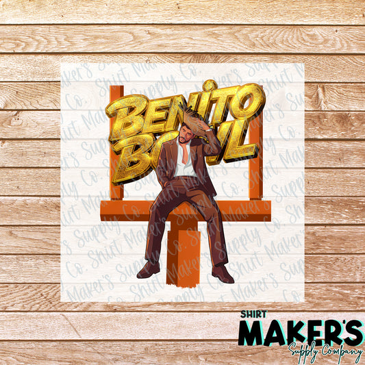 Benito Bowl 1 DTF or Sublimation Transfer