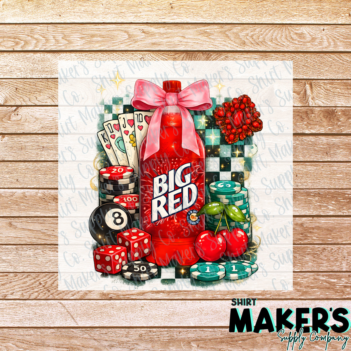 Big Red 1 DTF or Sublimation Transfer - HH EXCLUSIVE