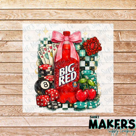 Big Red 1 DTF or Sublimation Transfer - HH EXCLUSIVE