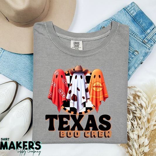 Texas Boo Crew DTF or Sublimation Transfer