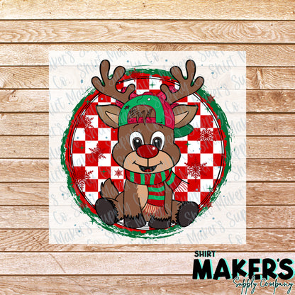Kids Boy Christmas #1 DTF Transfer - or- Hat Patch, Acrylic, Magnet, or Keychain