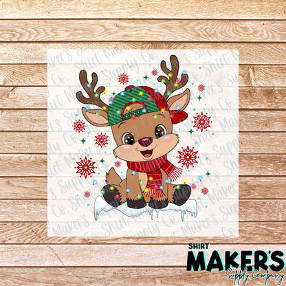 Kids Boy Christmas #2 DTF Transfer - or- Hat Patch, Acrylic, Magnet, or Keychain