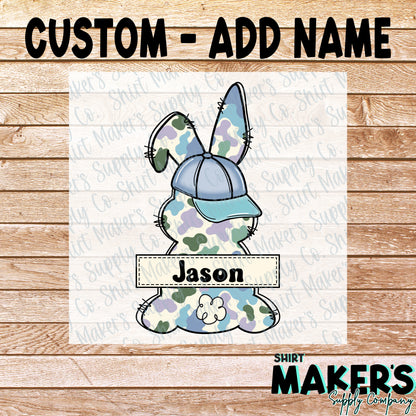 Personalized Easter Kids Boy Rabbit 1 DTF Transfer