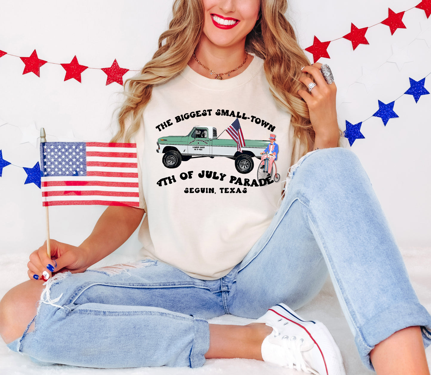 Seguin 4th of July Parade F-250 Highboy Shirt