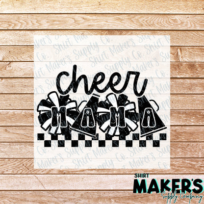 Cheer Mama DTF or UV-DTF Transfer - or- Hat Patch, Acrylic, Magnet, or Keychain