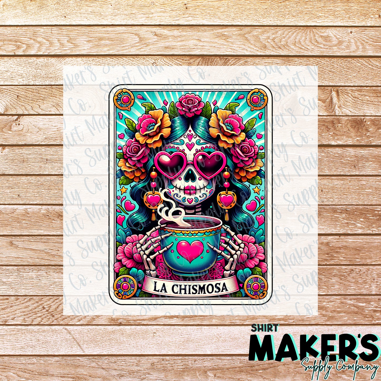 Chismosa Tarot Card DTF or Sublimation Transfer