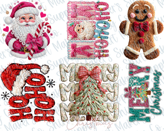 Christmas Yarn #1 2025 DTF Gang Sheet