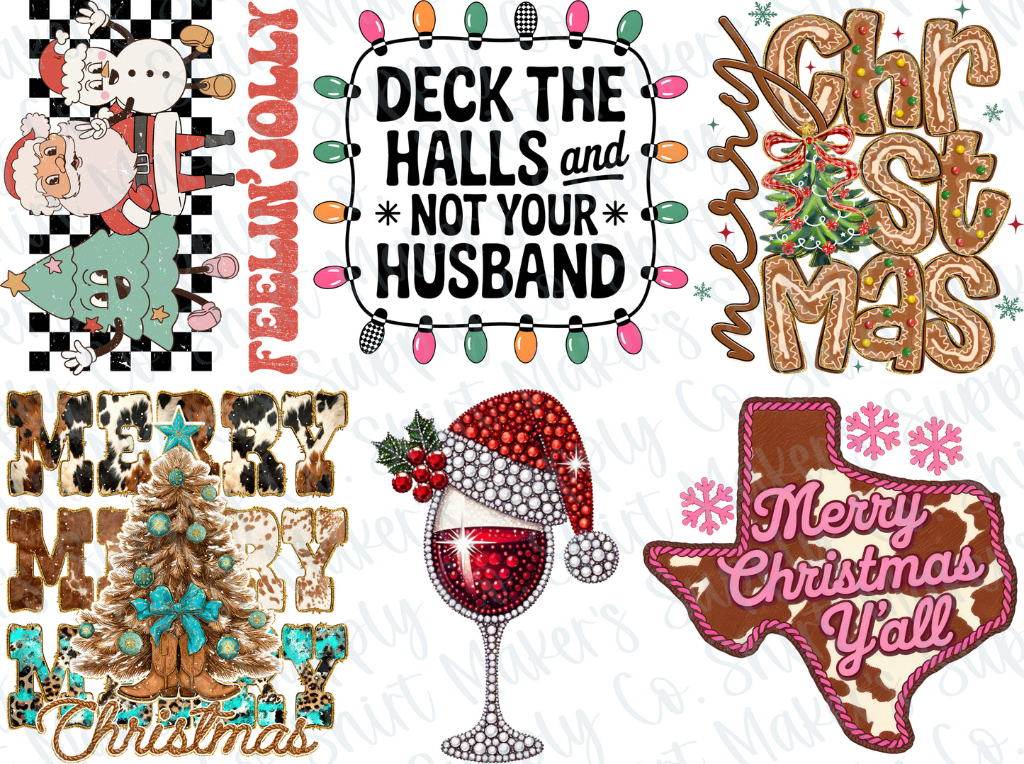 Christmas #1 2025 DTF Gang Sheet