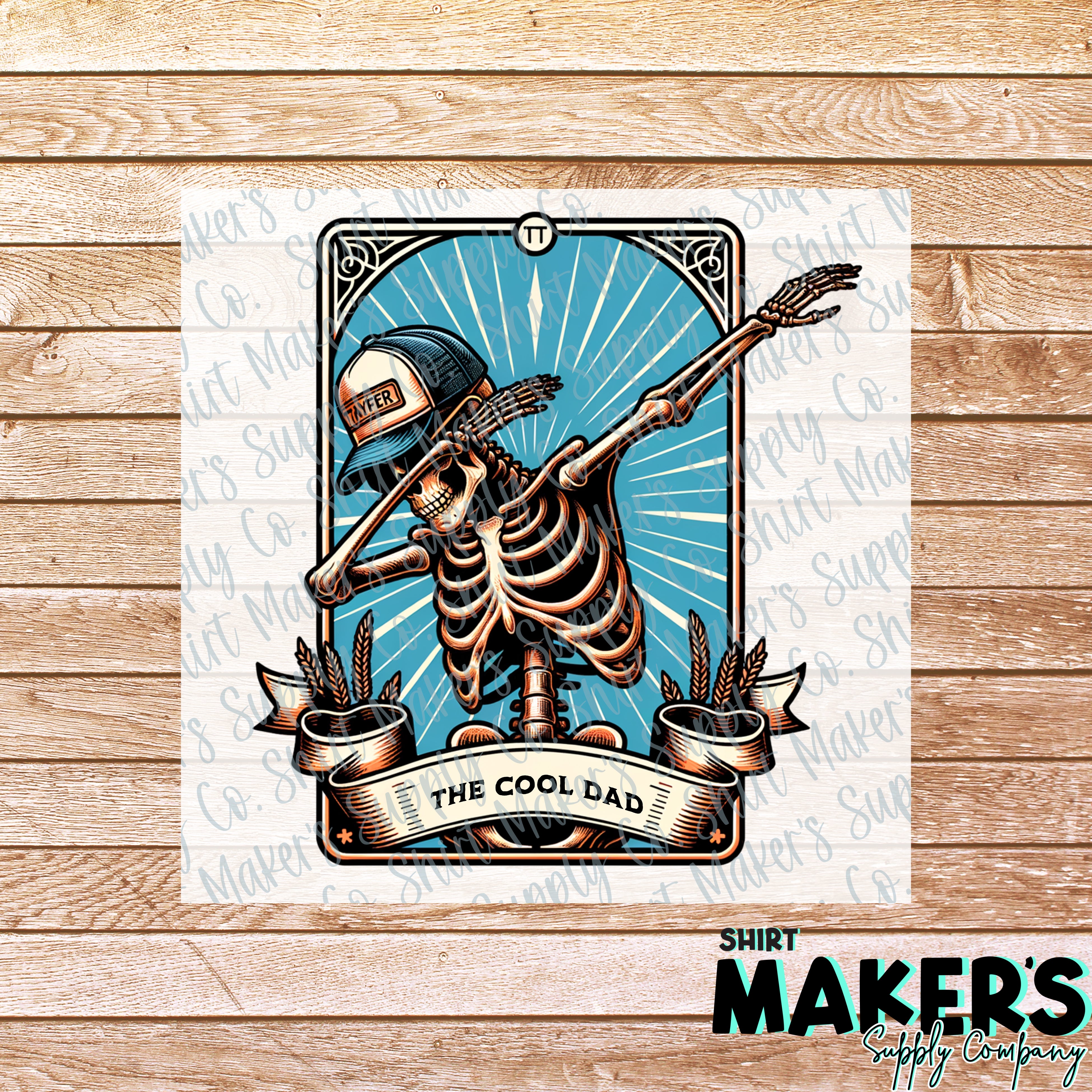 Cool Dad Dab Tarot Card DTF or Sublimation Transfer – Shirt Maker's ...