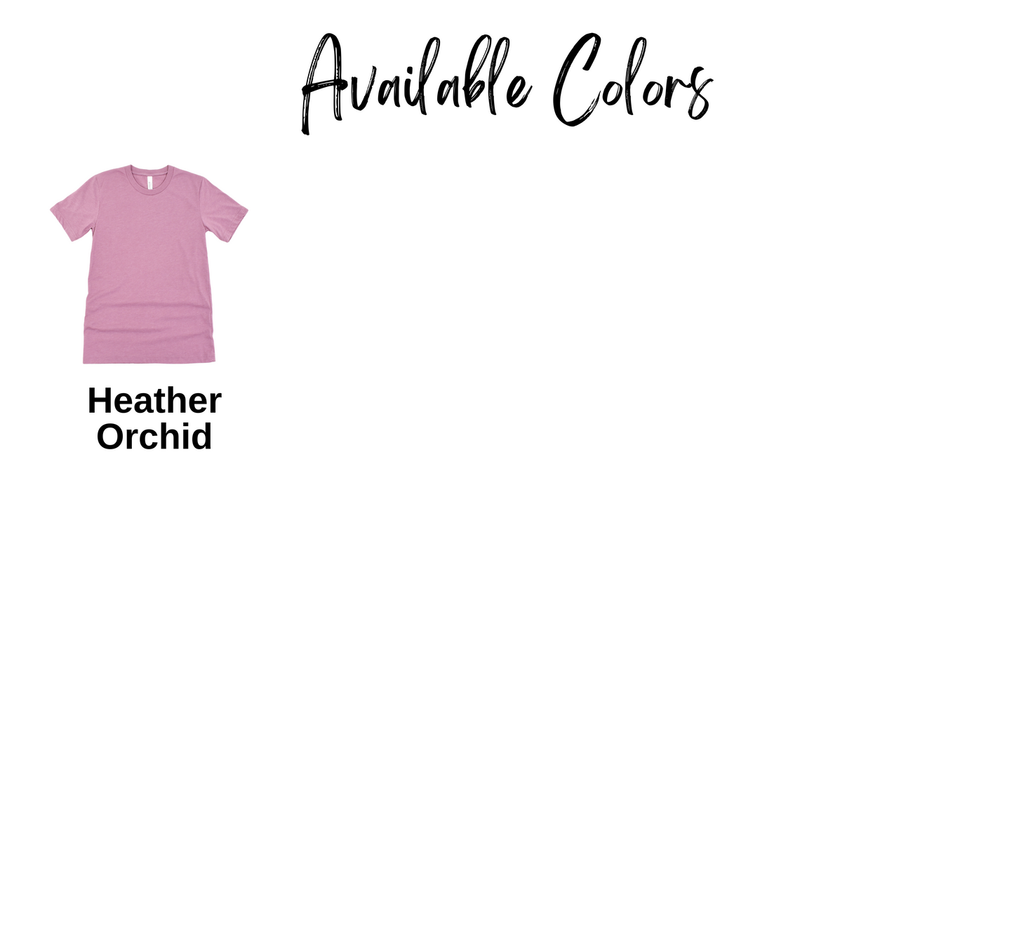 Bella Canvas 3001CVC Blank Shirts Listing #2
