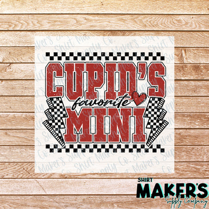 Cupid's Favorite Mini Valentine's Day DTF Transfer - or- Hat Patch, Acrylic, Magnet, or Keychain