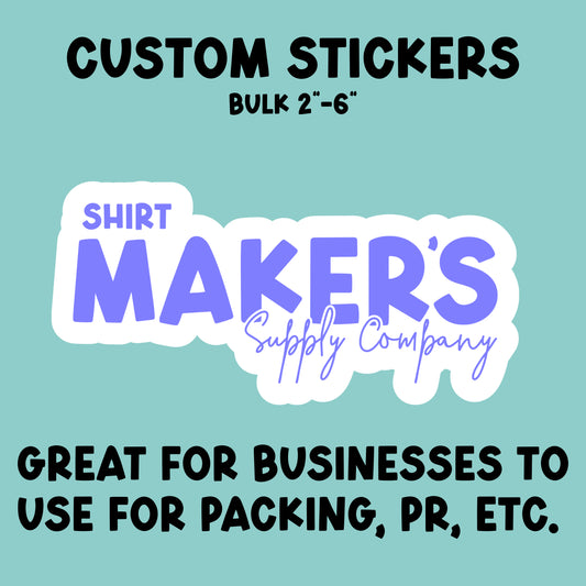 Bulk Custom Stickers