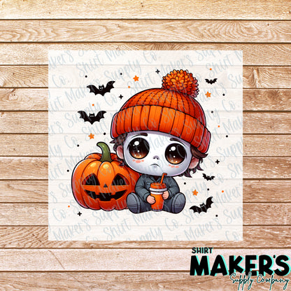 Cute Horror #1  DTF Transfer - or- Hat Patch, Acrylic, Magnet, or Keychain