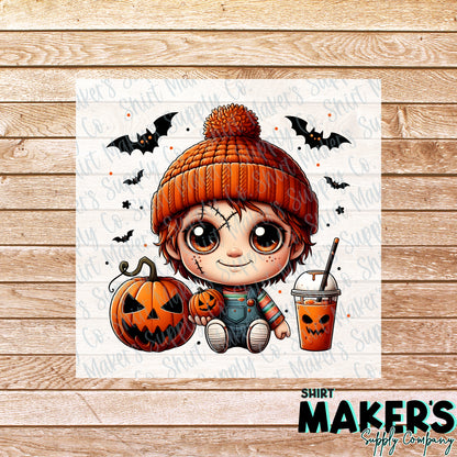 Cute Horror #4 DTF Transfer - or- Hat Patch, Acrylic, Magnet, or Keychain