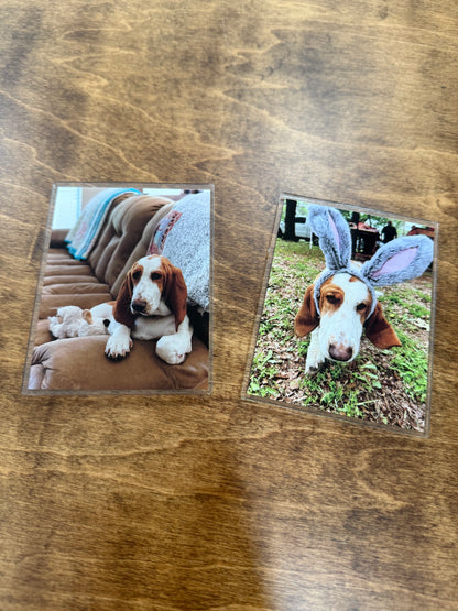 3" Custom Acrylic Magnets