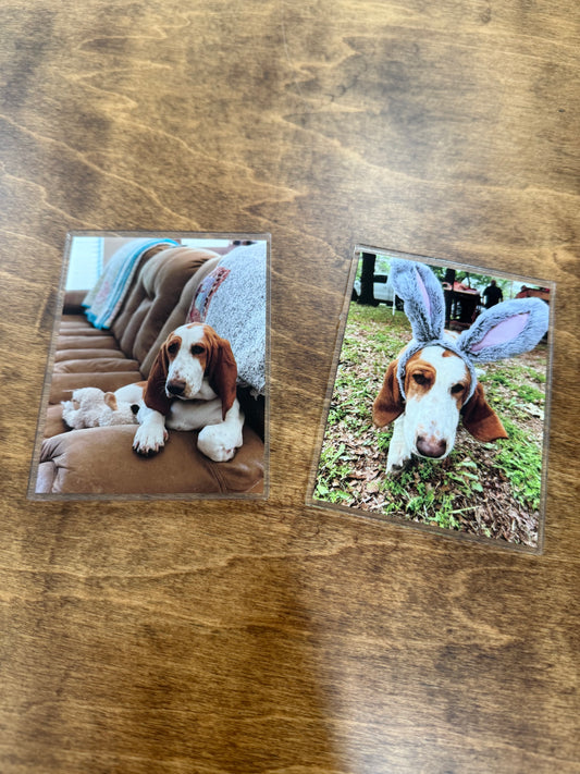 3" Custom Acrylic Magnets